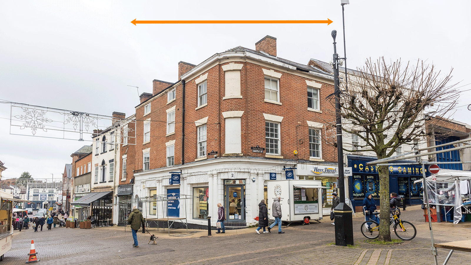 2a and 2b Castle Street, Hinckley and 1, 1a and 1b The Borough<br>Hinckley<br>Leicestershire<br>LE10 1DB