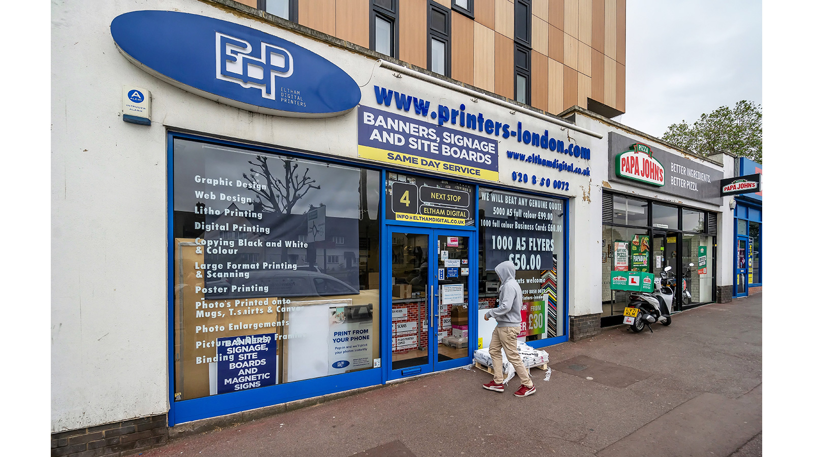 Printers London, 4 Odeon Parade<br>Eltham<br>London<br>SE9 6BZ