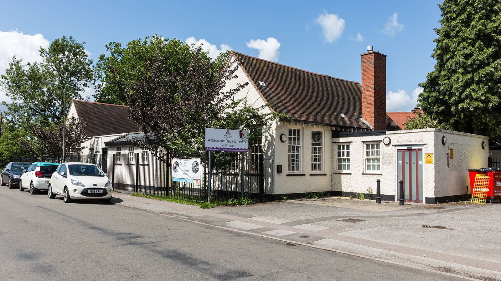 Ashbourne Day Nursery<br>Grange Mews, Grange Street<br>Alfreton<br>Derbyshire<br>DE55 7JA