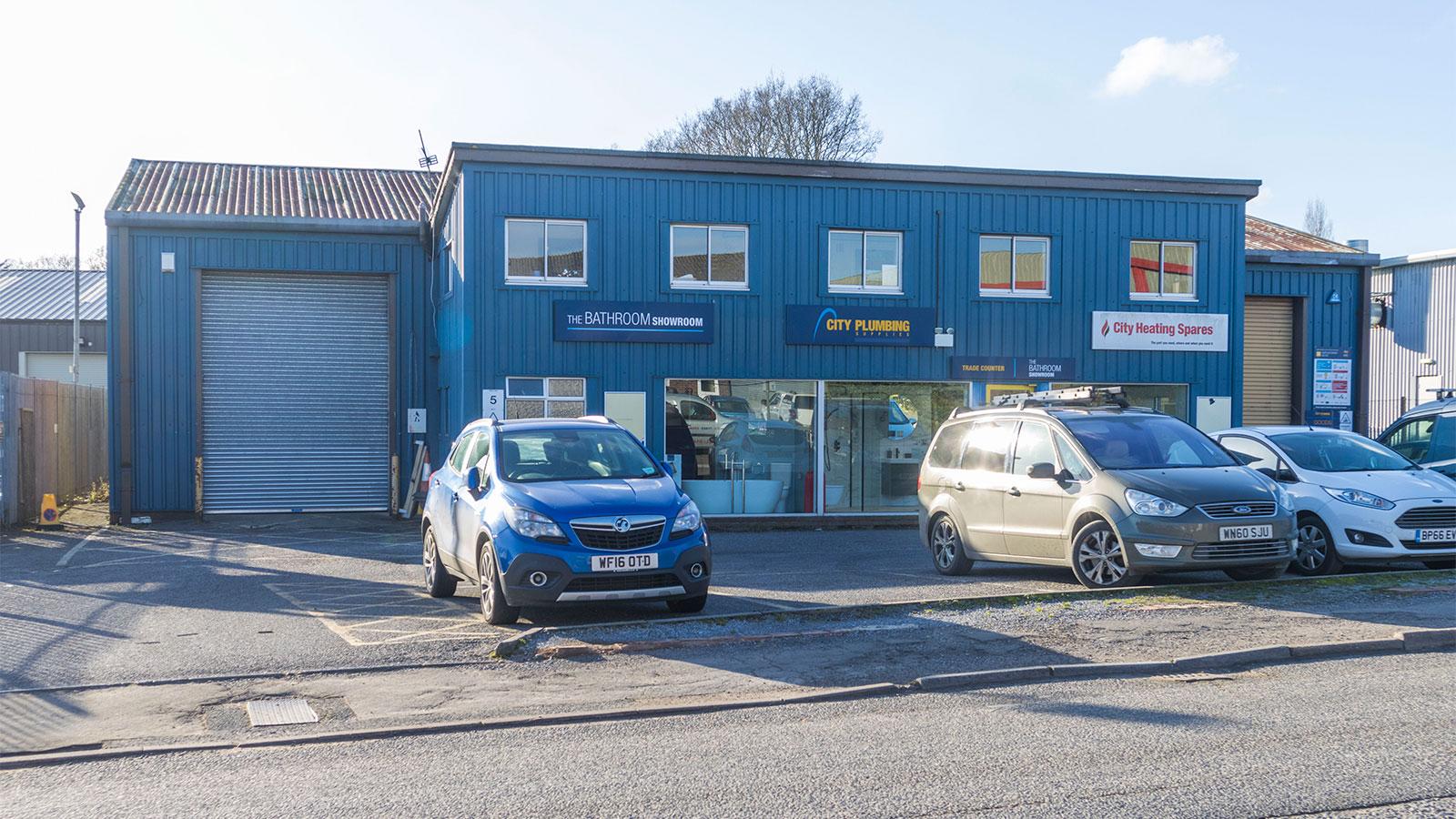 City Plumbing<br>Unit 2, Millfield Industrial Estate<br>Chard<br>Somerset<br>TA20 2BB