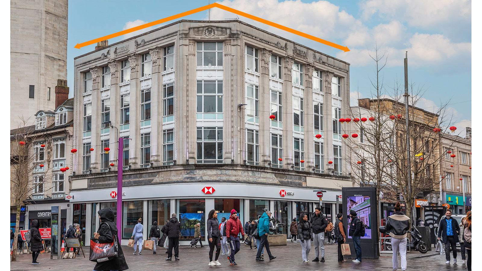 HSBC<br>2-6 Gallowtree Gate and 1 and 3 Humberstone Gate<br>Leicester<br>Leicestershire<br>LE1 1DA