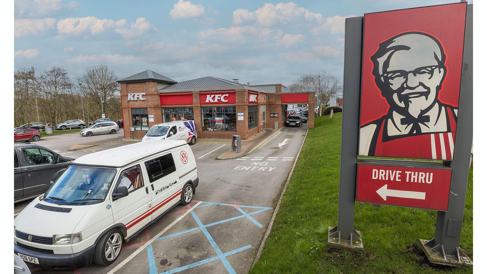 KFC Drive Thru<br>Chester Way<br>Northwich<br>Cheshire<br>CW9 5GF