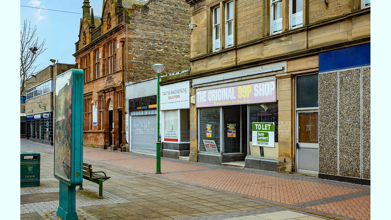 12 La Porte Precinct & store to rear of 16 La Porte Precinct<br>Grangemouth<br>Scotland<br>FK3 8AS