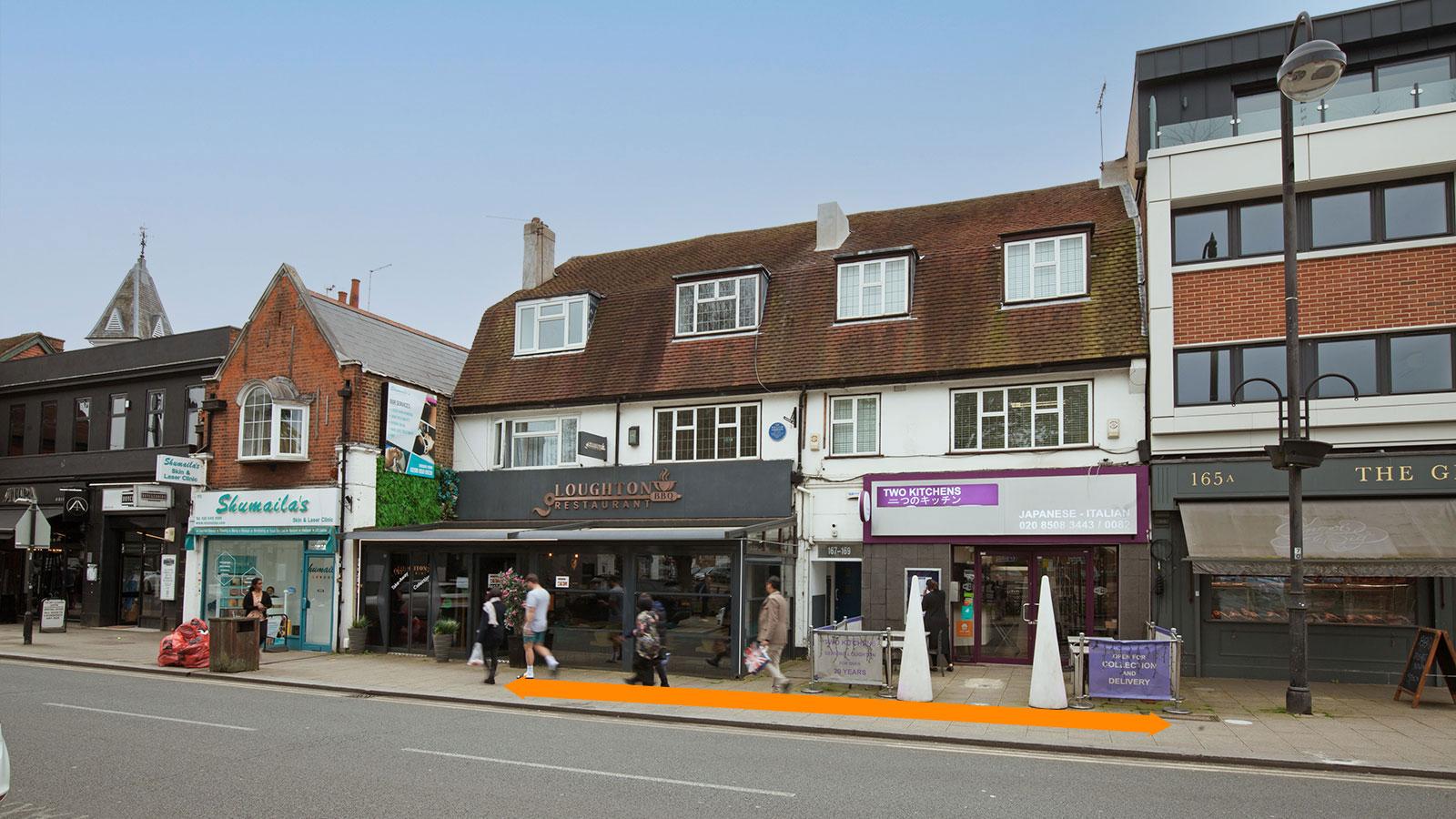 167/169 High Road<br>Loughton<br>Essex<br>IG10 4LF