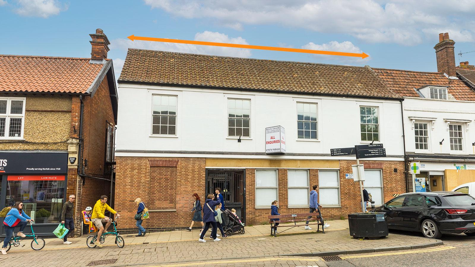 Former Barclays Bank<br>45 Market Street<br>Wymondham<br>Norfolk<br>NR18 0AL