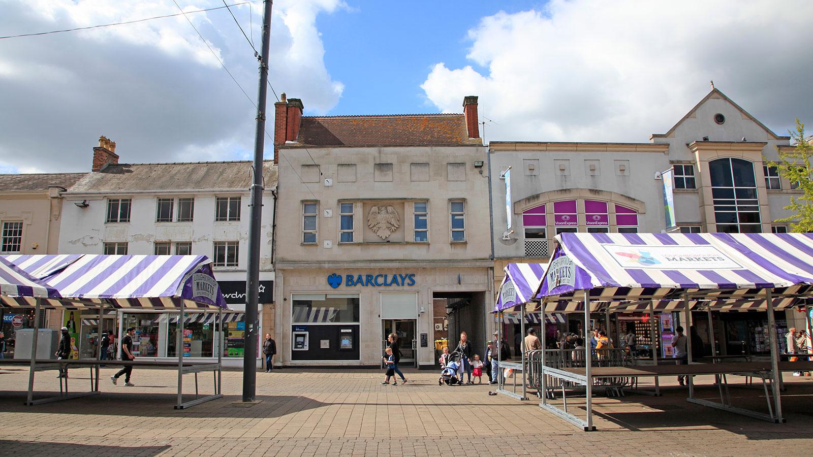 Barclays Bank, 3 Market Place<br>Loughborough<br>Lincolnshire<br>LE11 3EE