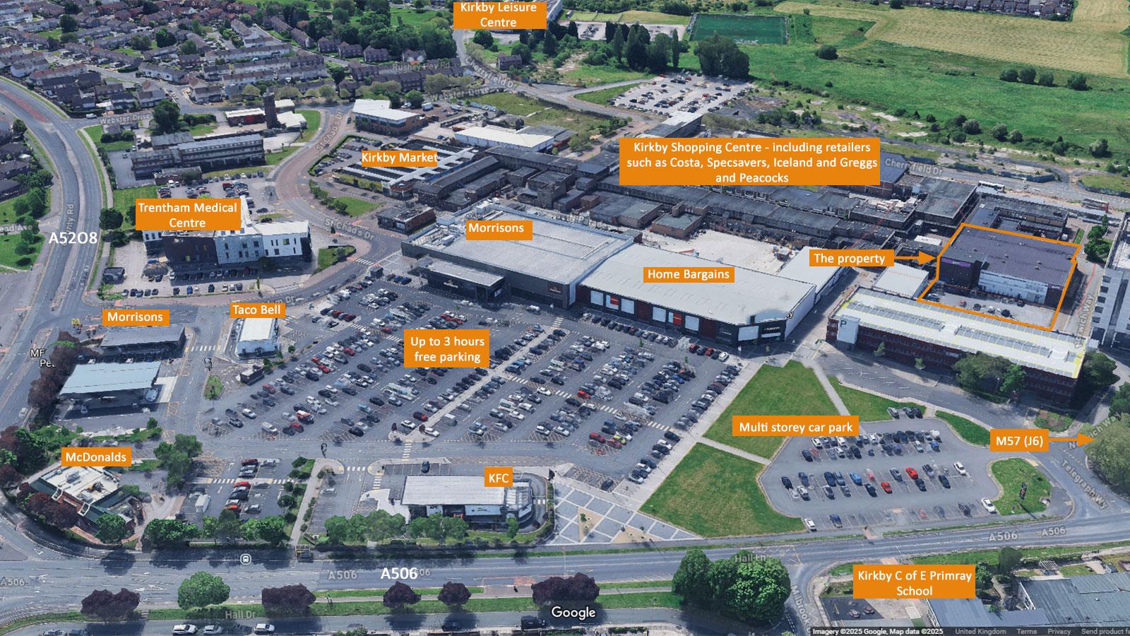 B & M Stores, 78 St Chads Parade<br>Kirkby<br>Merseyside<br>L32 8UG
