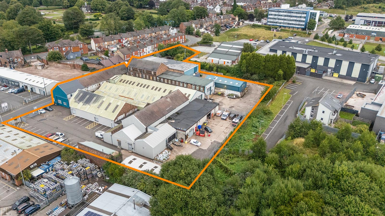 Harvey Works & Harvey House<br>Lingard Street<br>Burslem, Stoke-on-Trent<br>Staffordshire<br>ST6 1ED