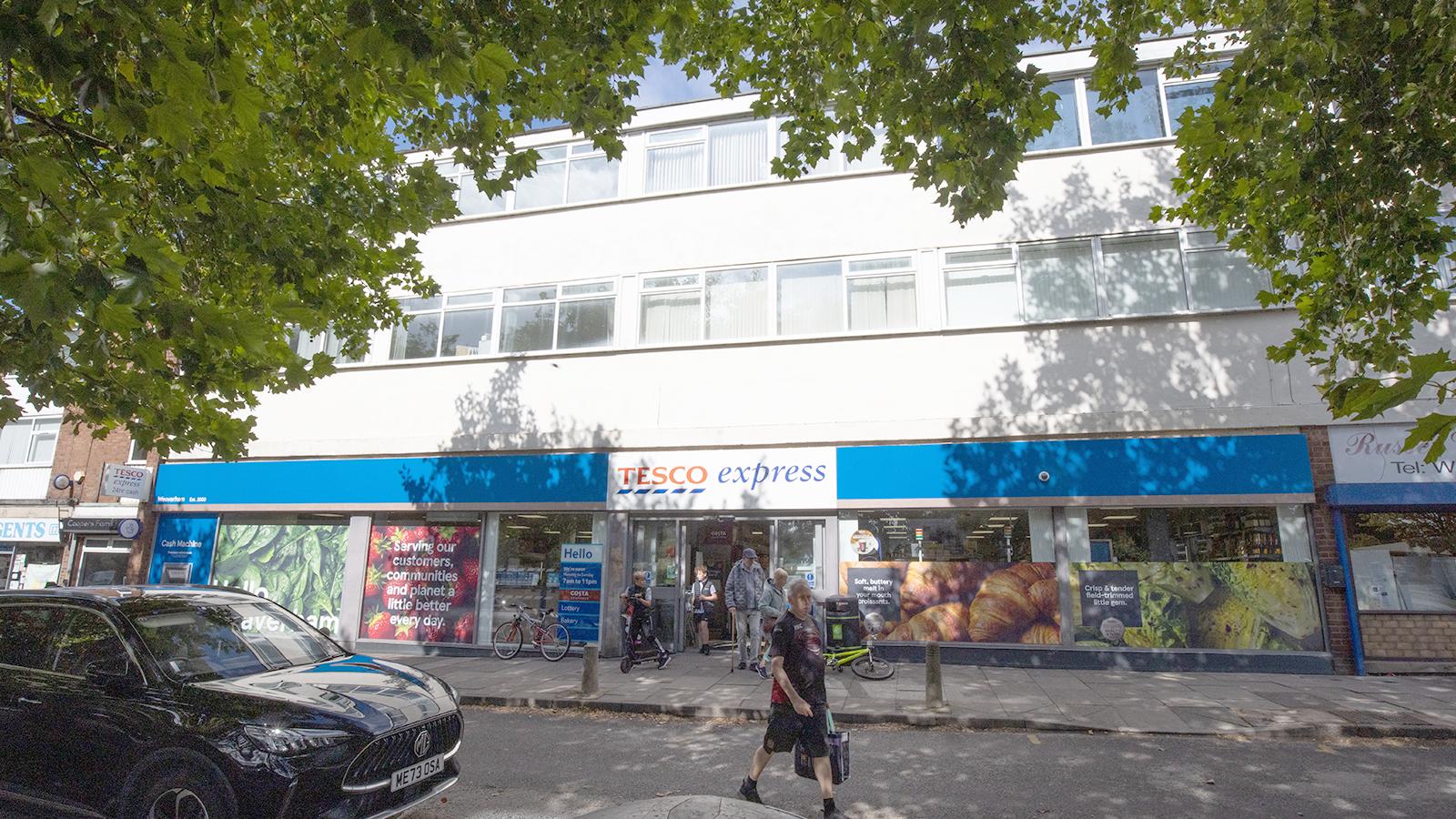 Tesco Express, 21 and 23 Northwich Road<br>Weaverham<br>Northwich<br>Cheshire<br>CW8 3EU