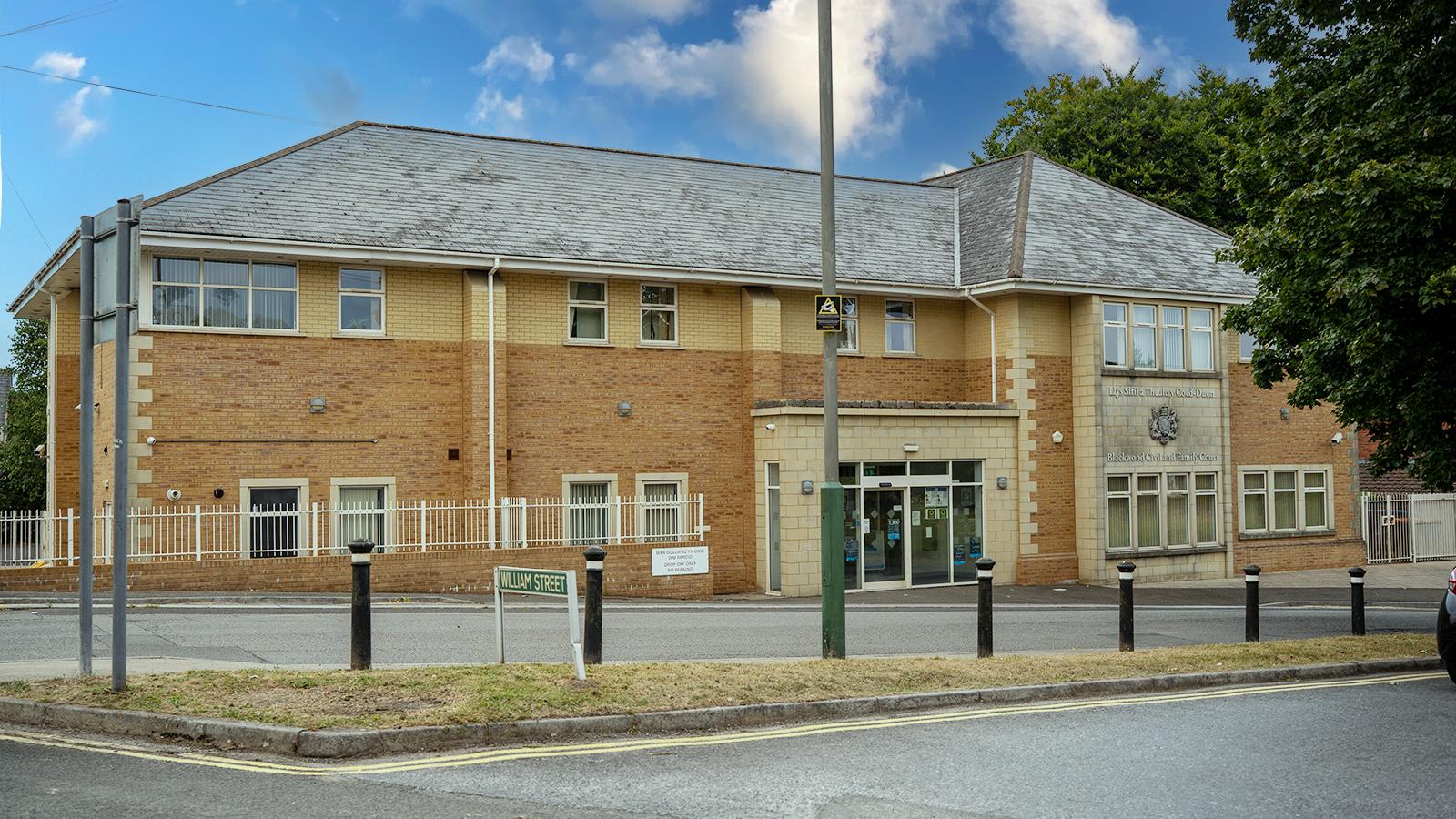 Blackwood Civil and Family Court<br>8 Hall Street<br>Blackwood, near Cardiff<br>South Glamorgan<br>NP12 1NY