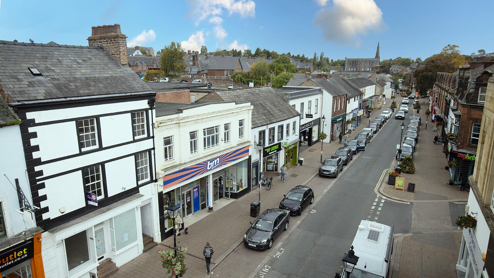B&M<br>9-10 Middlegate<br>Penrith<br>Cumbria<br>CA11 7PG