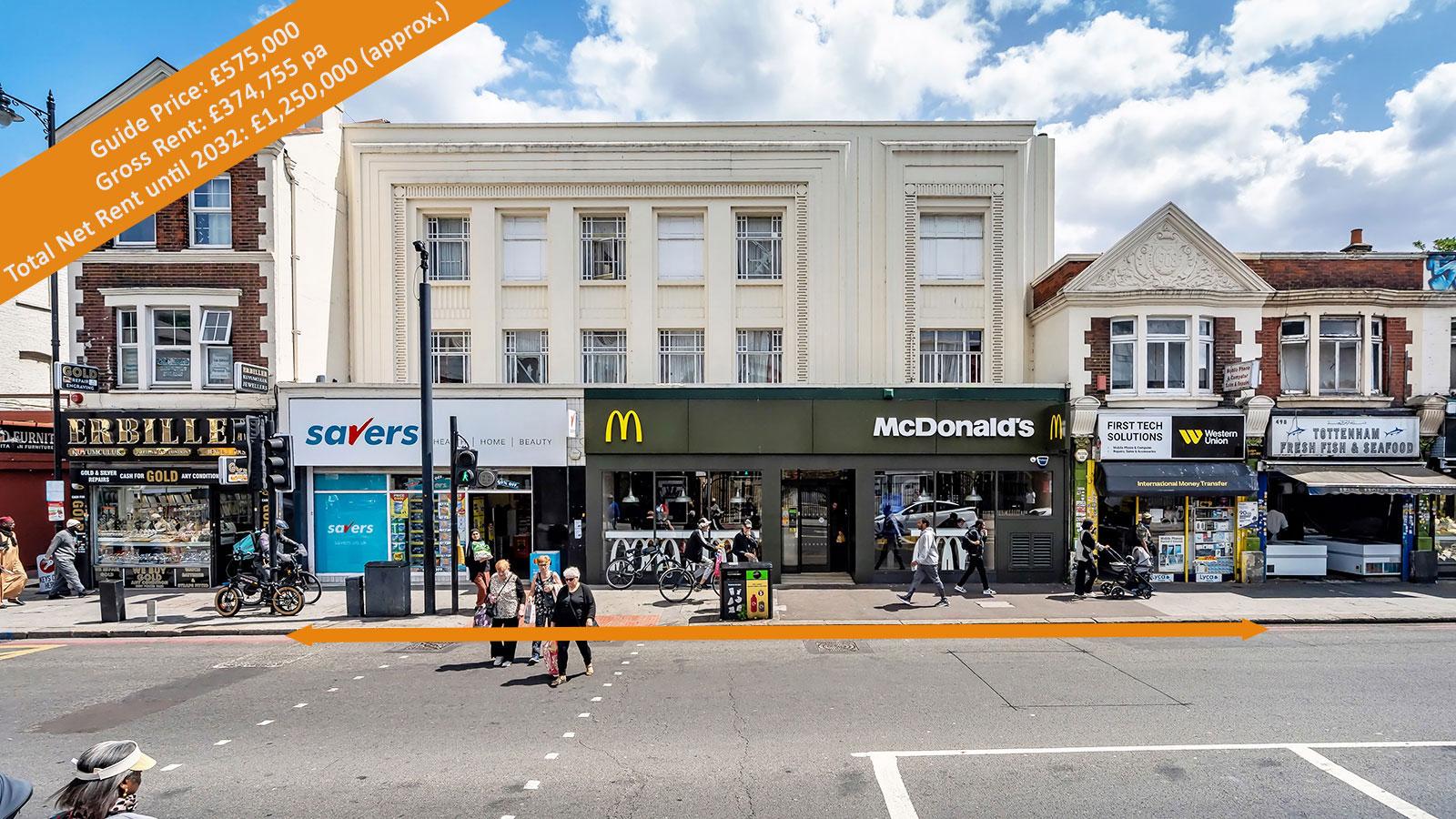 500-508 High Road<br>Tottenham<br>London<br>N17 9JF