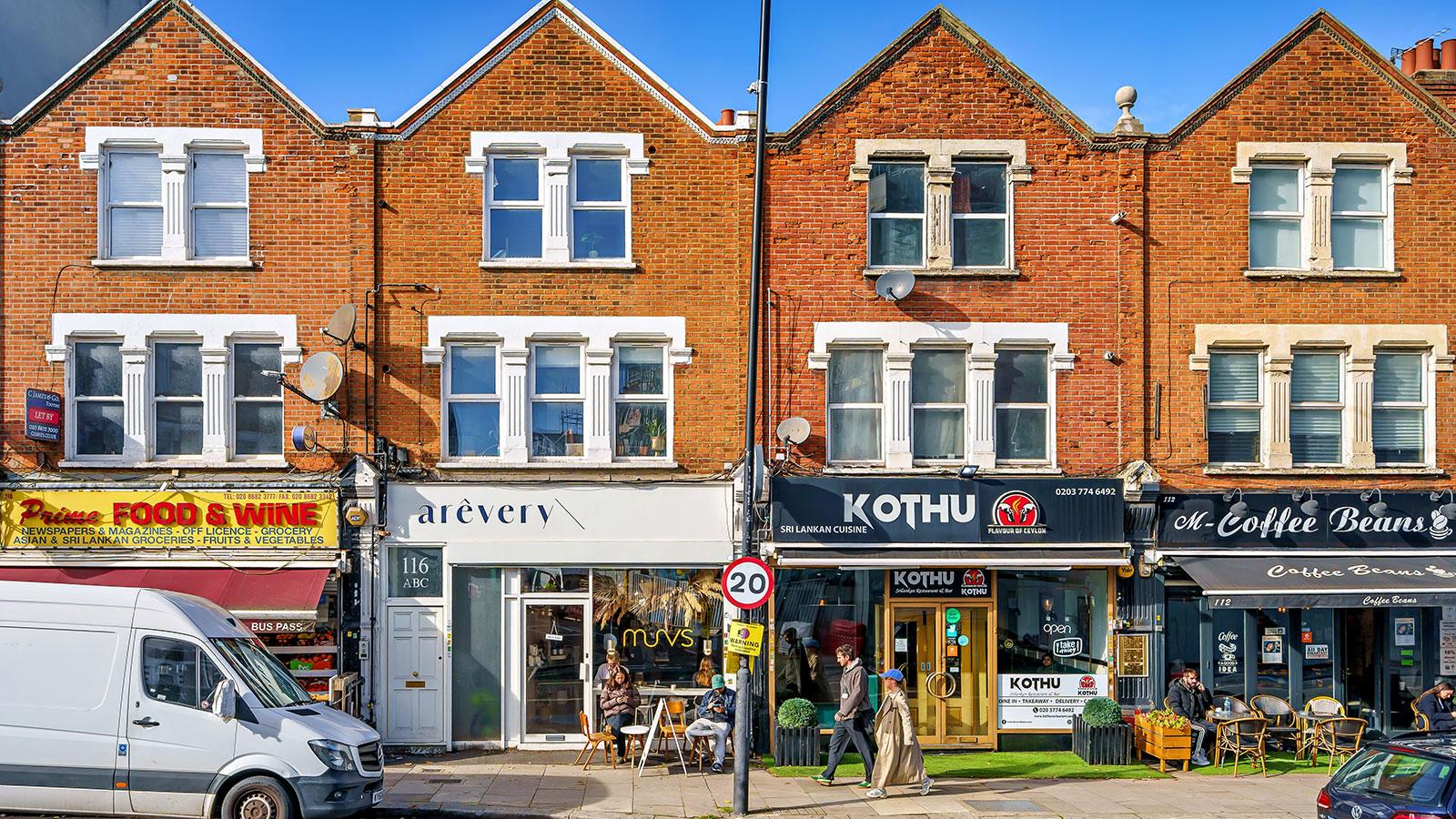 116 Tooting High Street<br>Tooting<br>London<br>SW17 0RR