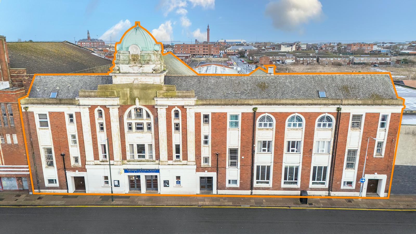 Central Hall<br>Duncombe Street<br>Grimsby<br>Lincolnshire<br>DN32 7EG