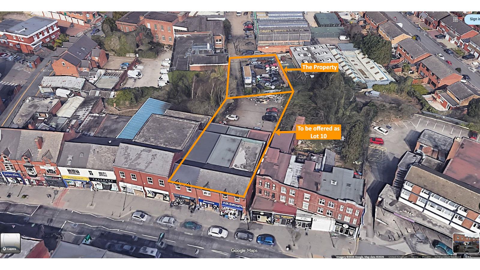 Land at the rear of 1130 -1134 Warwick Road<br>Acocks Green<br>Birmingham<br>B27 6BL