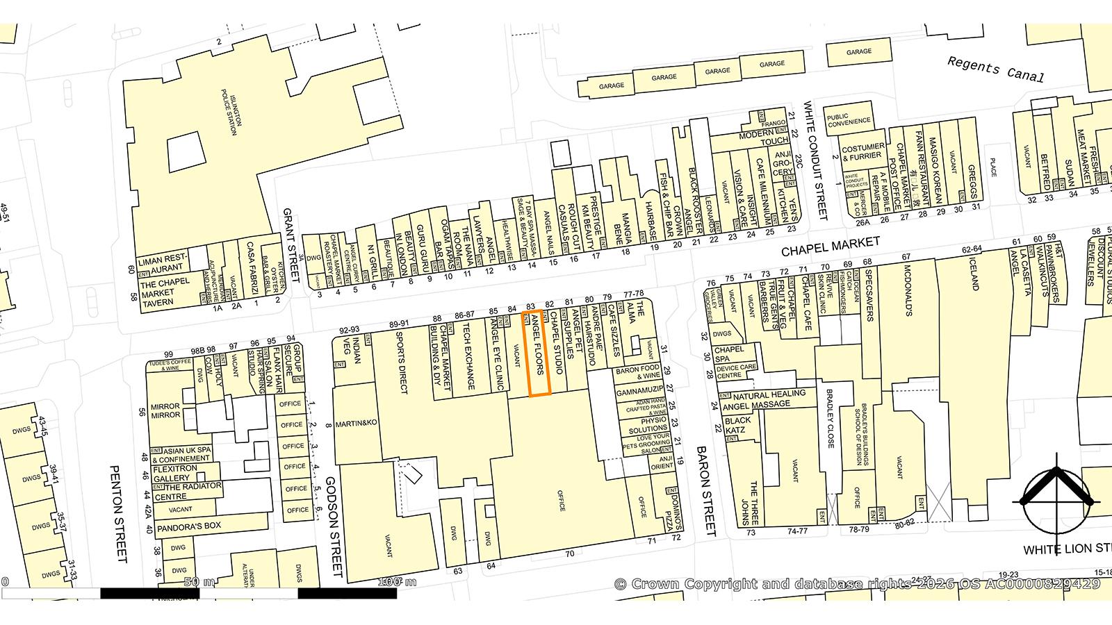 Property Auctions 29/Oct/2026 | 83 Chapel Market, Islington, London, N1 ...