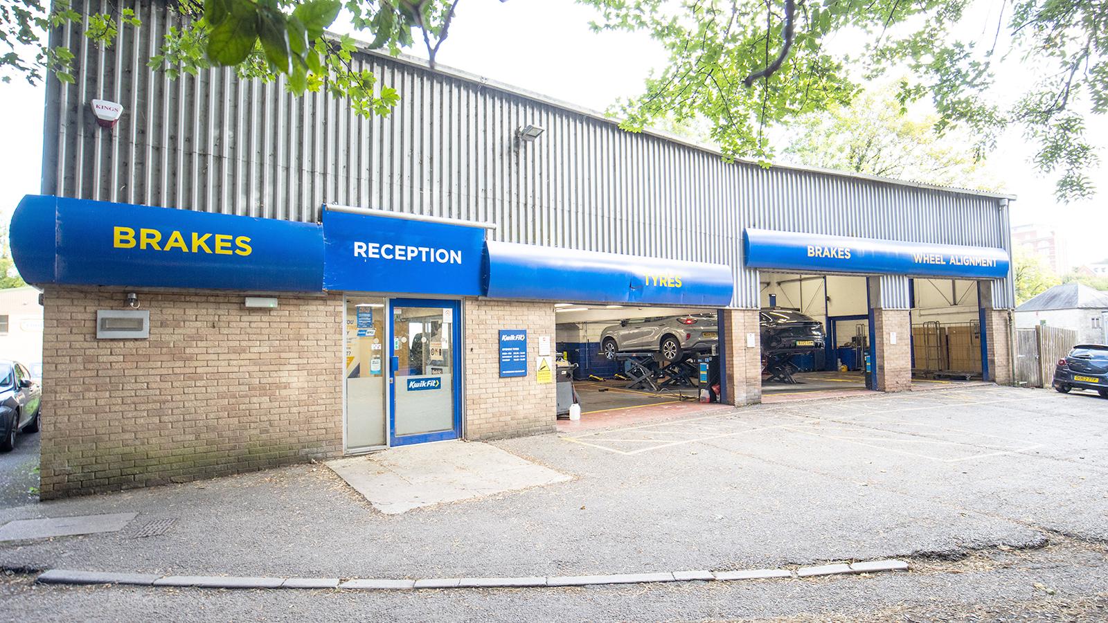 Kwik Fit, Wallbridge<br>Bath Road (A46)<br>Stroud<br>Gloucestershire<br>GL5 3JU
