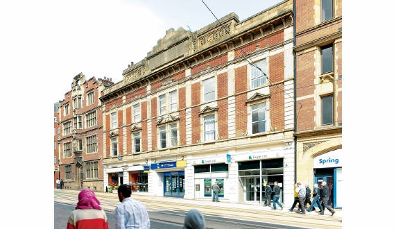 Lloyds Bank Chambers<br>8-16 Church Street & 9 James Street<br>Sheffield<br>Yorkshire<br>S1 1HP