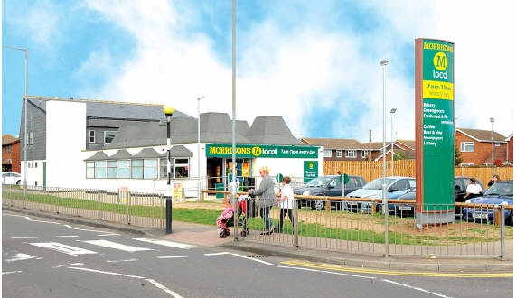 Morrisons Local<br>Hilton Road<br>Canvey Island<br>Essex<br>SS8 9UB