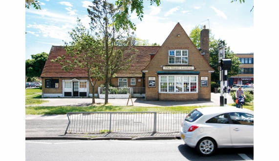 The Happy Landing Public House<br>Clare Road<br>Stanwell<br>Surrey<br>TW19 7QU