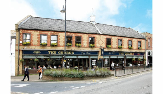 The George, 2-8 High Street<br>Staines<br>Middlesex<br>TW18 4EE