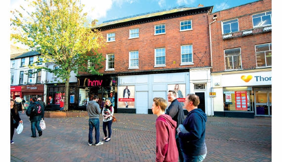 51, 52, 52A & 52B Commercial Street and (part of) 3A Union Street<br>Hereford<br>Herefordshire<br>HR1 2DJ