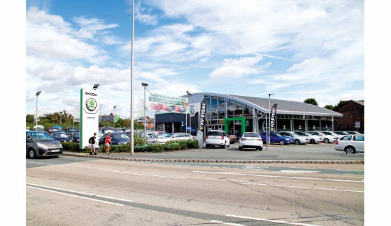 Skoda Car Showroom<br>Winwick Road<br>Warrington<br>Cheshire<br>WA2 8QF