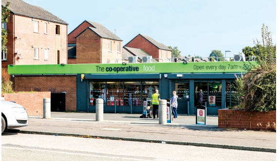 Co-Operative Food Store<br>72 - 78 Sutherland Road<br>Heywood<br>Greater Manchester<br>OL10 3PN
