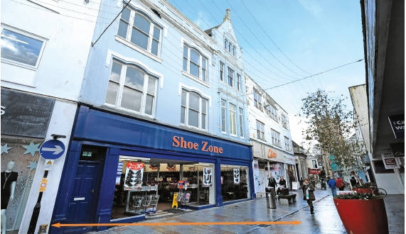 16 - 22 Fore Street<br>St Austell<br>Cornwall<br>PL25 5EP