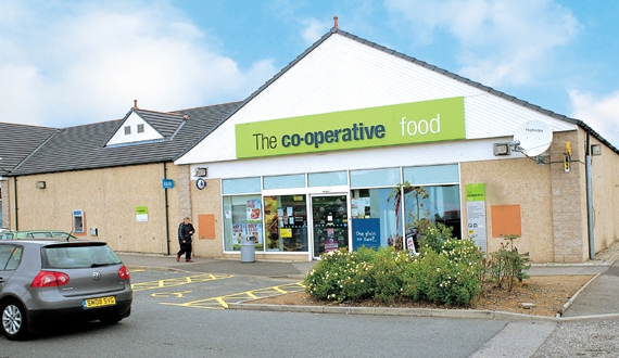 Co-Operative Food Store<br>Unit 1, Rowan Drive<br>Balmedie<br>Aberdeenshire<br>AB23 8SW