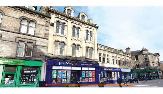 77, 79 - 83 High Street and 4 Lossie Wynd<br>Elgin<br>Moray<br>IV30 1EA
