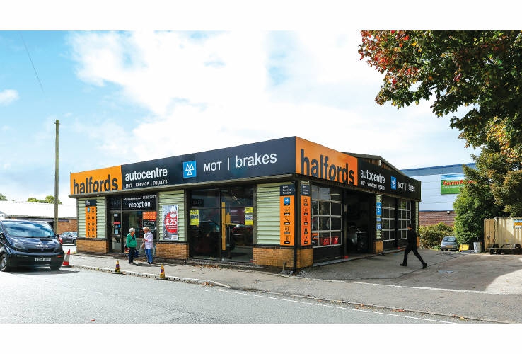 Halfords Autocentres<br>Greyfriars Place<br>Stafford<br>Staffordshire<br>ST16 2SD