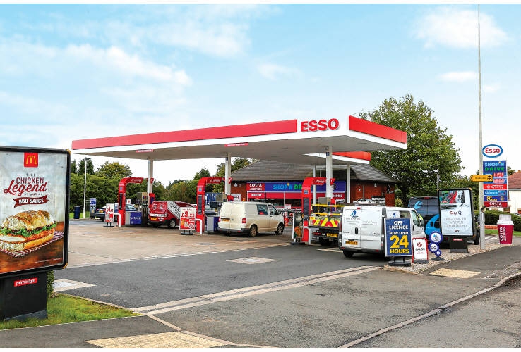 Esso Filling Station, Watling Street (A5)<br>Muckley Corner<br>Lichfield<br>WS14 0BH