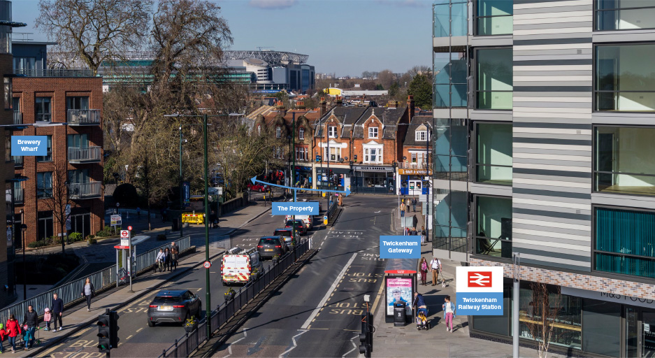 Tesco Express, 26 Whitton Road and 111 London Road, Twickenham, London