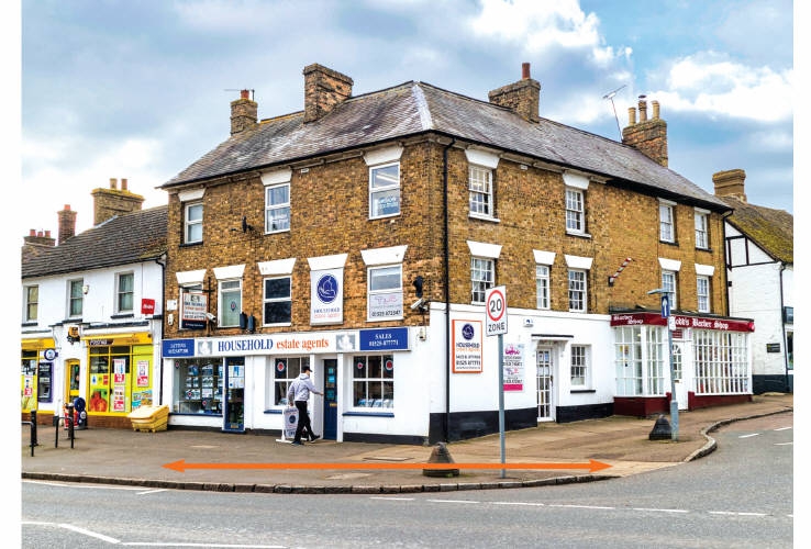 2 and 4 High Street and 42 Market Square<br>Toddington<br>Bedfordshire<br>LU5 6BY