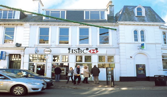 HSBC Bank, 14 Fore Street, St Marychurch<br>Torquay<br>Devon<br>TQ1 4ND