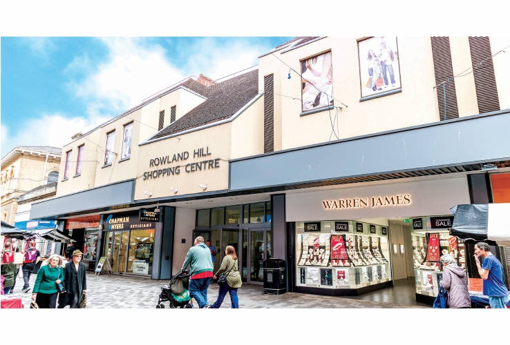 Rowland Hill Shopping Centre<br>Vicar Street<br>Kidderminster<br>Worcestershire<br>DY10 1DE