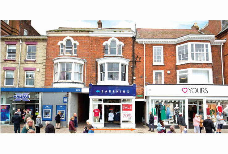 34 Market Place<br>Great Yarmouth<br>Norfolk<br>NR30 1LX