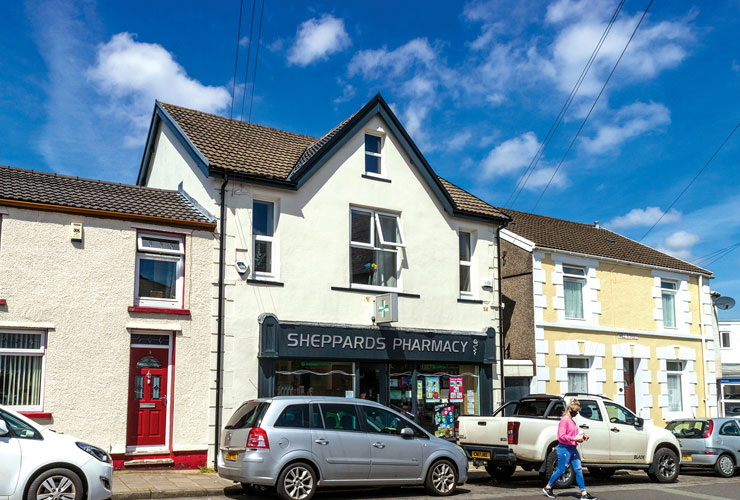 Sheppards Pharmacy<br>4 Mill Street<br>Aberdare<br>CF44 8NA