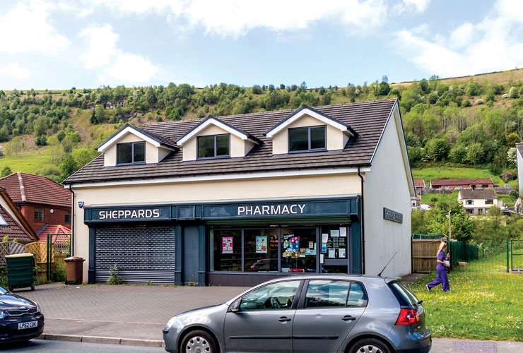 Sheppards Pharmacy<br>White Rose Way<br>New Tredegar<br>NP24 6AS