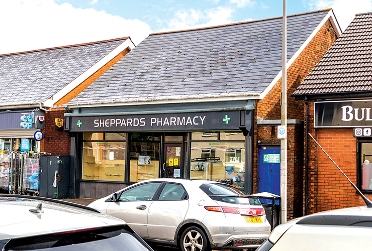 Sheppard's Pharmacy<br>12 Commercial Street<br>Ty Nant<br>CF38 2DB