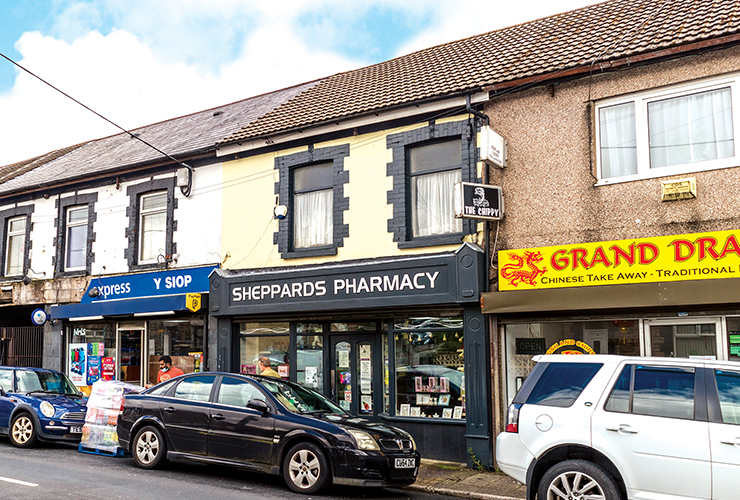 Sheppard's Pharmacy, 227 Park Road<br>Cwmparc<br>Treorchy<br>CF42 6LD